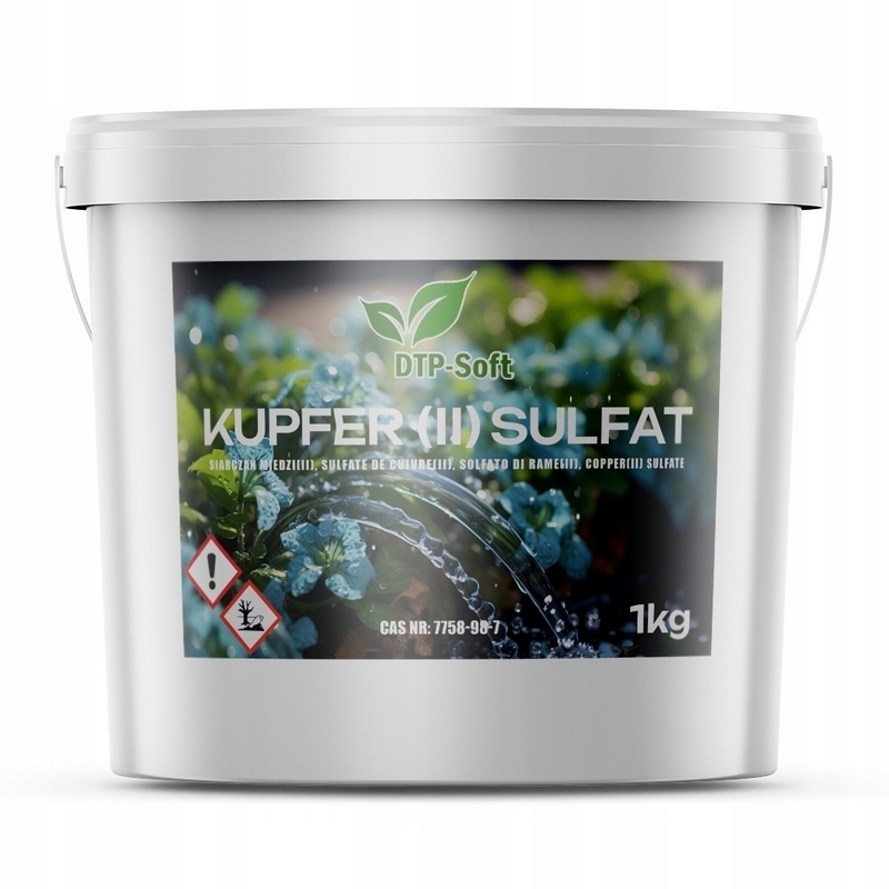 Sírne hnojivo, síranové DTP-SOFT kryštály, vážilo 1 kg
